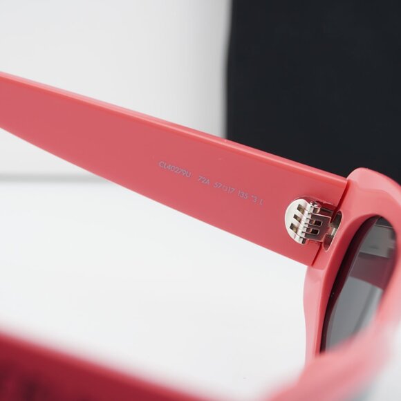 Celine CL40279U 72A Cat Eye Sunglasses - Pink/Grey main image 4